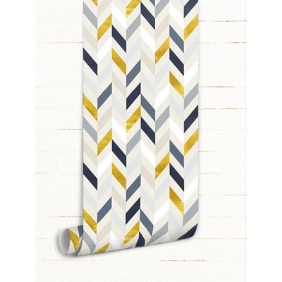 Fotobehang Etnische stijl visgraat