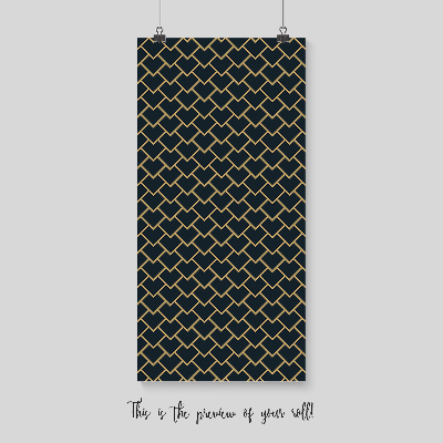 Fotobehang Donker geometrisch minimalisme