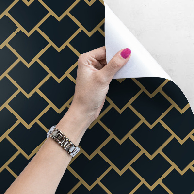 Fotobehang Donker geometrisch minimalisme