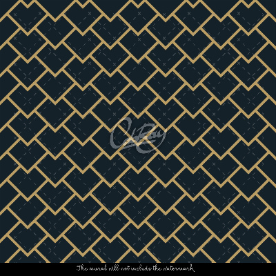 Fotobehang Donker geometrisch minimalisme