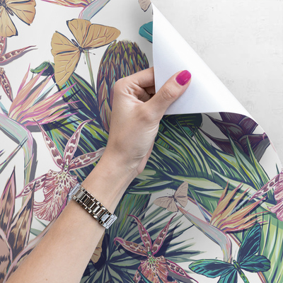 Fotobehang Tropische planten