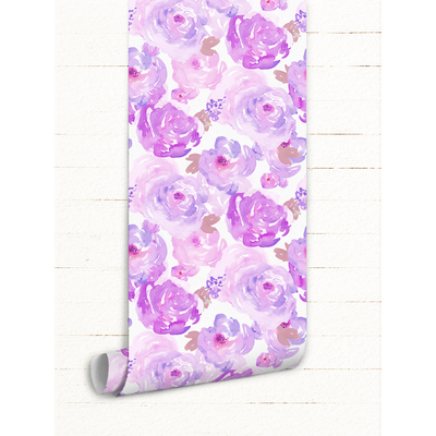 Fotobehang Vandaag regeert paars