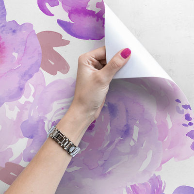 Fotobehang Vandaag regeert paars