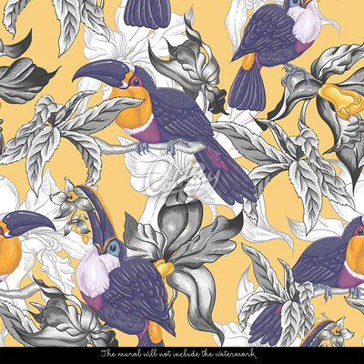 Fotobehang Kleurrijke toekans