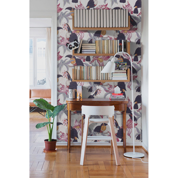 Fotobehang Exotische vogels in de tropische bush