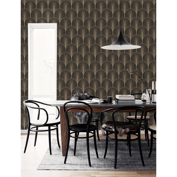 Fotobehang Donkere optische illusie