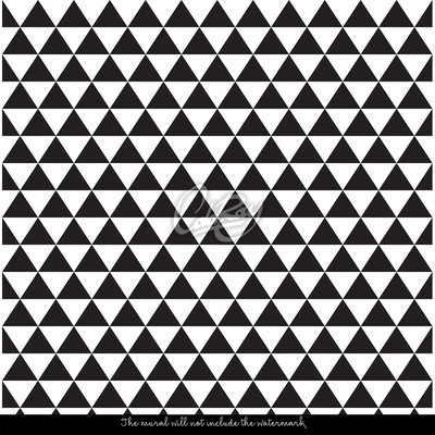 Fotobehang Futuristische driehoeken