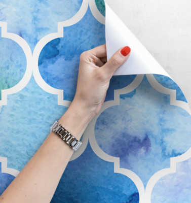 Fotobehang Blues van Marrakesh