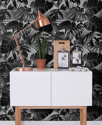 Fotobehang Carboonwoud