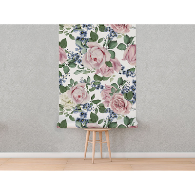 Fotobehang Heerlijke roze rozen