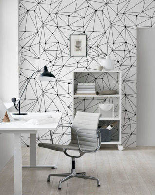 Fotobehang Verbind de punten