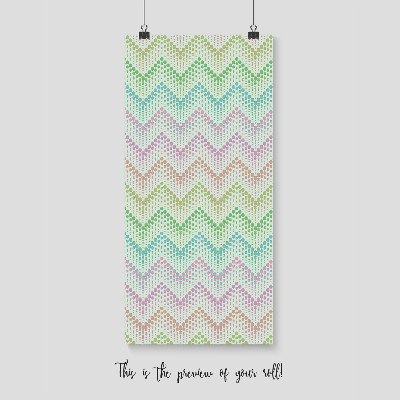 Fotobehang Fantastische regenboogstippen