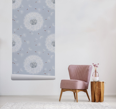 Fotobehang Paardenbloemen Vliegers