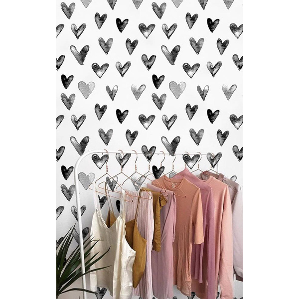 Fotobehang Het hart klopt op het ritme van Cha Cha