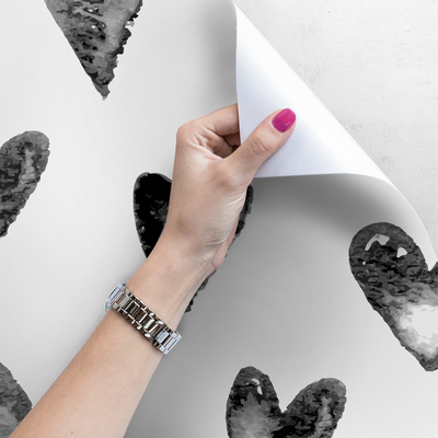 Fotobehang Het hart klopt op het ritme van Cha Cha