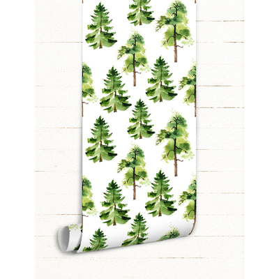 Fotobehang Het bos van onze verbeelding