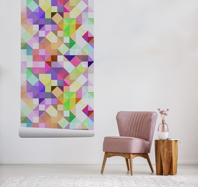 Fotobehang Kleurrijke waanzin