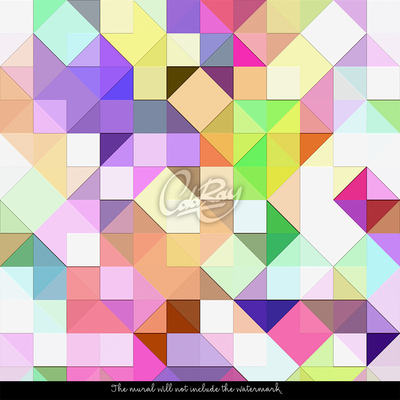 Fotobehang Kleurrijke waanzin