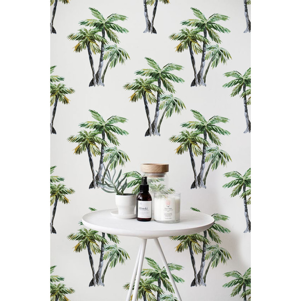 Fotobehang Palmbomen van Paradise Island