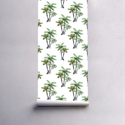 Fotobehang Palmbomen van Paradise Island