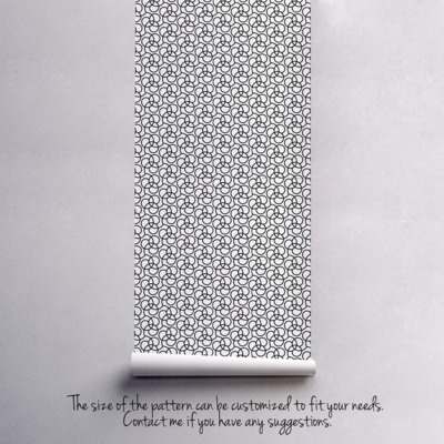 Fotobehang Geometrische werveling