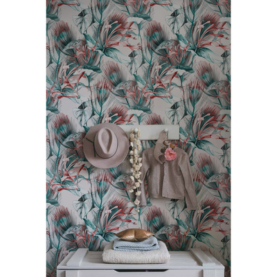 Fotobehang Muntstruiken