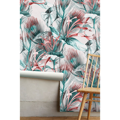 Fotobehang Muntstruiken