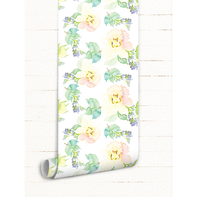 Fotobehang Aquarel Mode