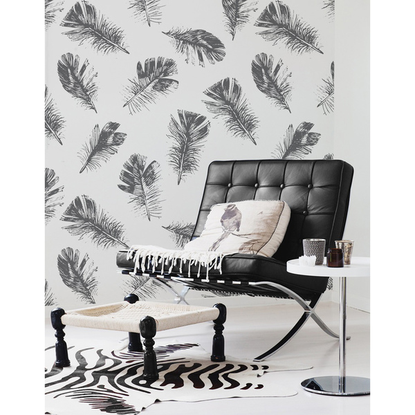 Fotobehang Delicate veren