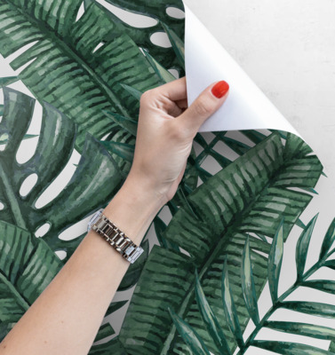 Fotobehang Rust onder de palmbomen