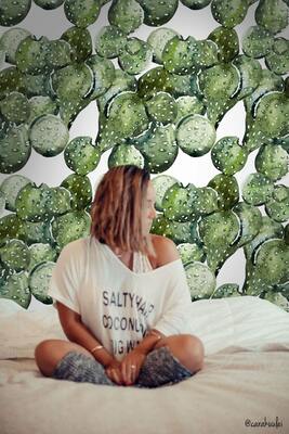 Fotobehang Stekelige rijkdom