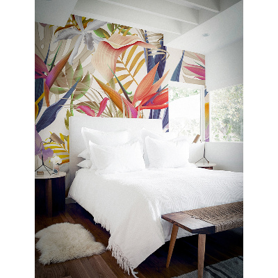 Fotobehang Tropische regenboogvegetatie