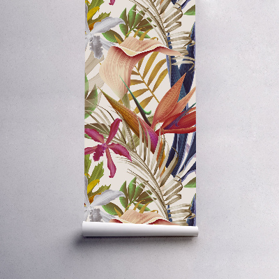 Fotobehang Tropische regenboogvegetatie