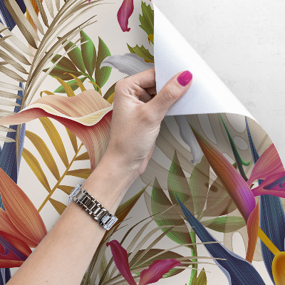 Fotobehang Tropische regenboogvegetatie