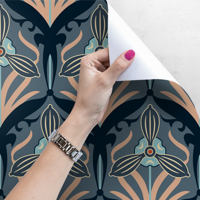 Fotobehang Variatie op het bloementhema