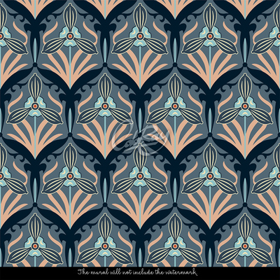 Fotobehang Variatie op het bloementhema