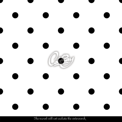 Fotobehang De wereld geschilderd in stippen