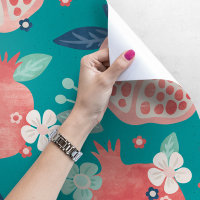 Fotobehang Geschilderde granaten