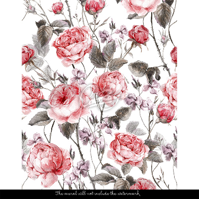 Fotobehang Rozen verliefd