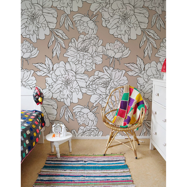 Fotobehang Zachte Victoriaanse bergen