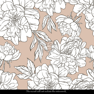 Fotobehang Zachte Victoriaanse bergen