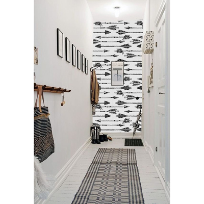 Fotobehang Nou, dat is een pijl