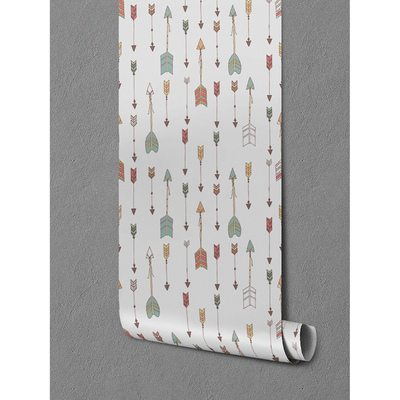 Fotobehang Kleurrijke Indiase pijlen