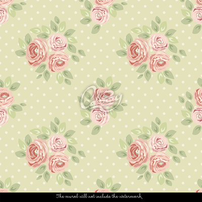 Fotobehang Rustgevend tussen de rozen