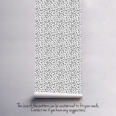 Fotobehang Gebroken Zigzag