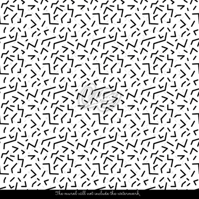 Fotobehang Gebroken Zigzag