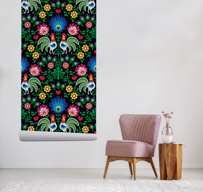 Fotobehang Folk & Roll