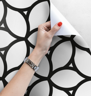 Fotobehang Geometrische weide