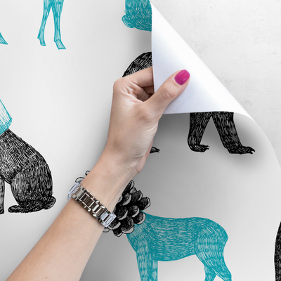 Fotobehang Surrealistische dierenwereld