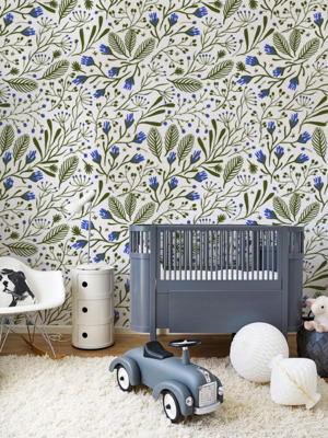 Fotobehang Groene compositie